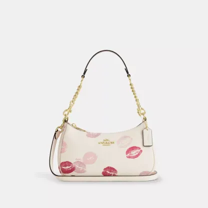 Teri Shoulder Bag With Lips Print