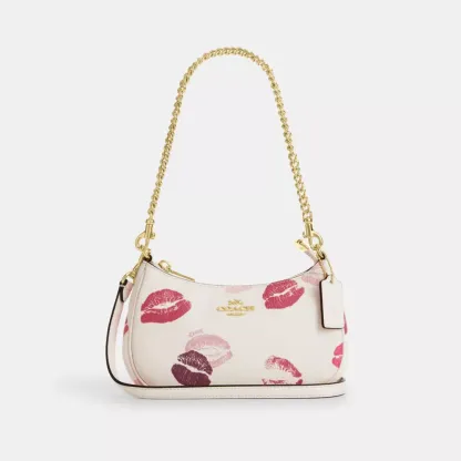 Teri Mini Crossbody Bag With Lips Print