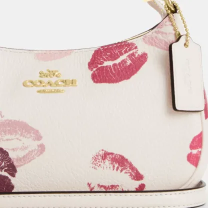Teri Mini Crossbody Bag With Lips Print