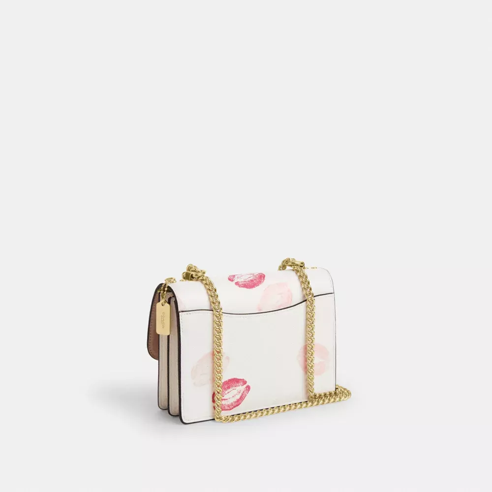 Mini Klare Crossbody With Lips Print