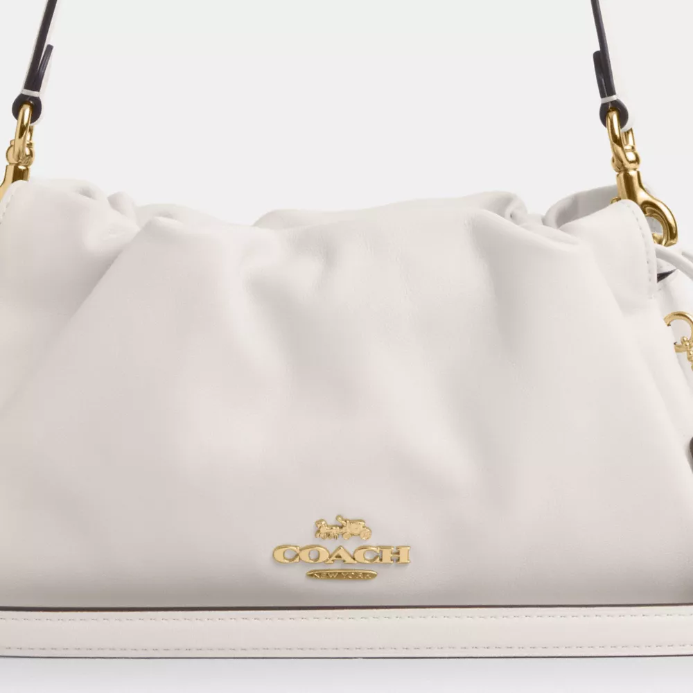   See Bag Size Faye Shoulder Bag With Ruching