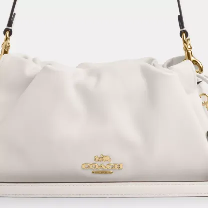   See Bag Size Faye Shoulder Bag With Ruching