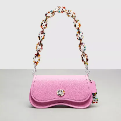 Wavy Dinky Bag With Crossbody Strap