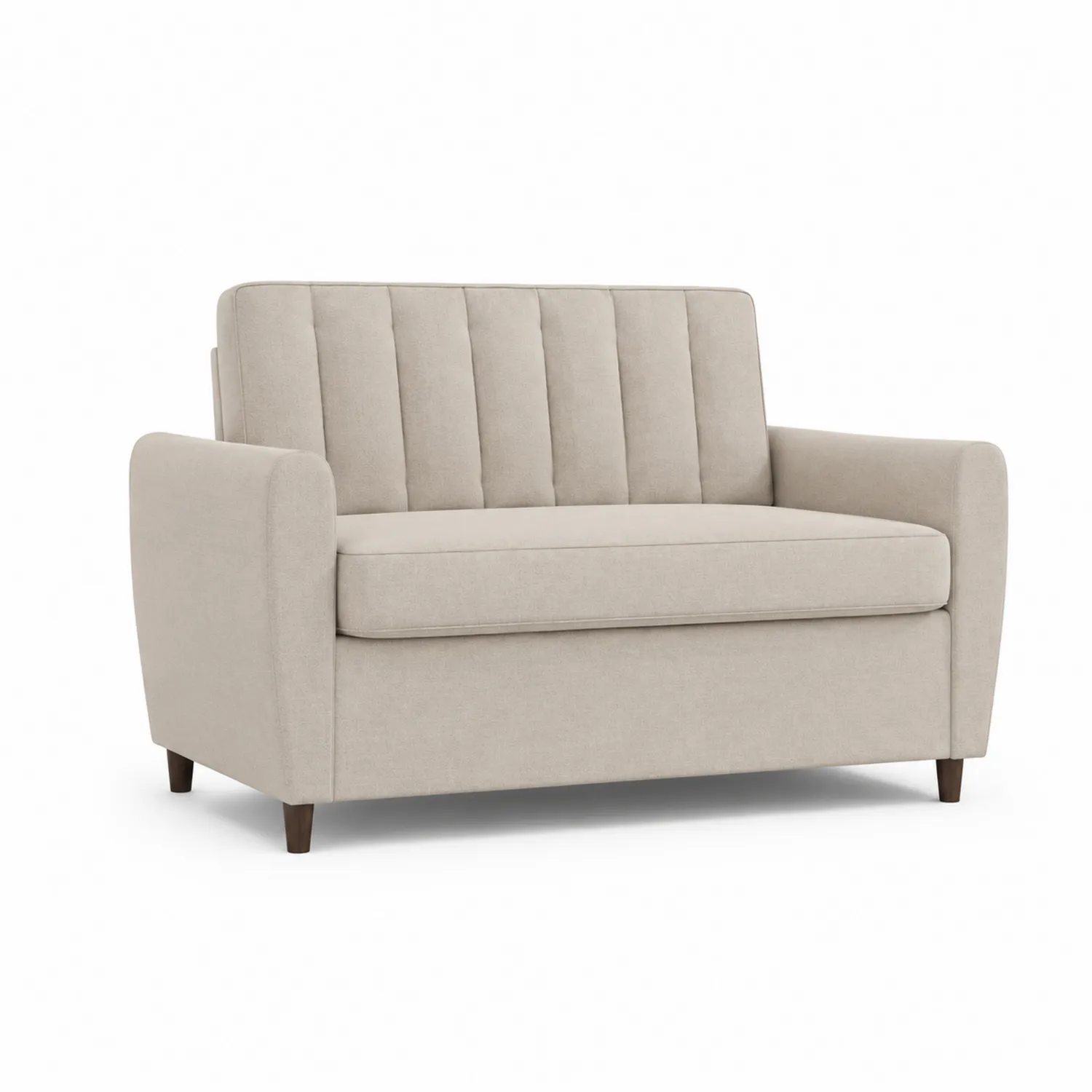 2-Sitzer Sofa Polyester Beige