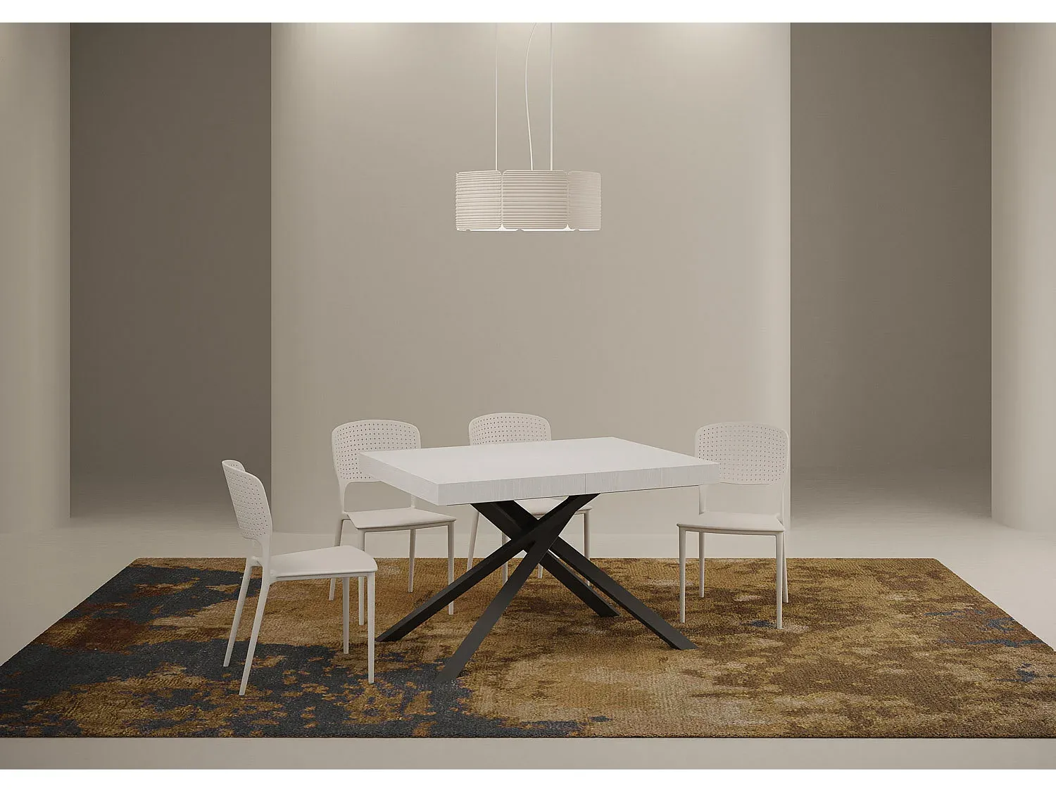 Esszimmer und Küche,Esszimmermöbel,Ausziehbarer Tisch-COZYELUNO