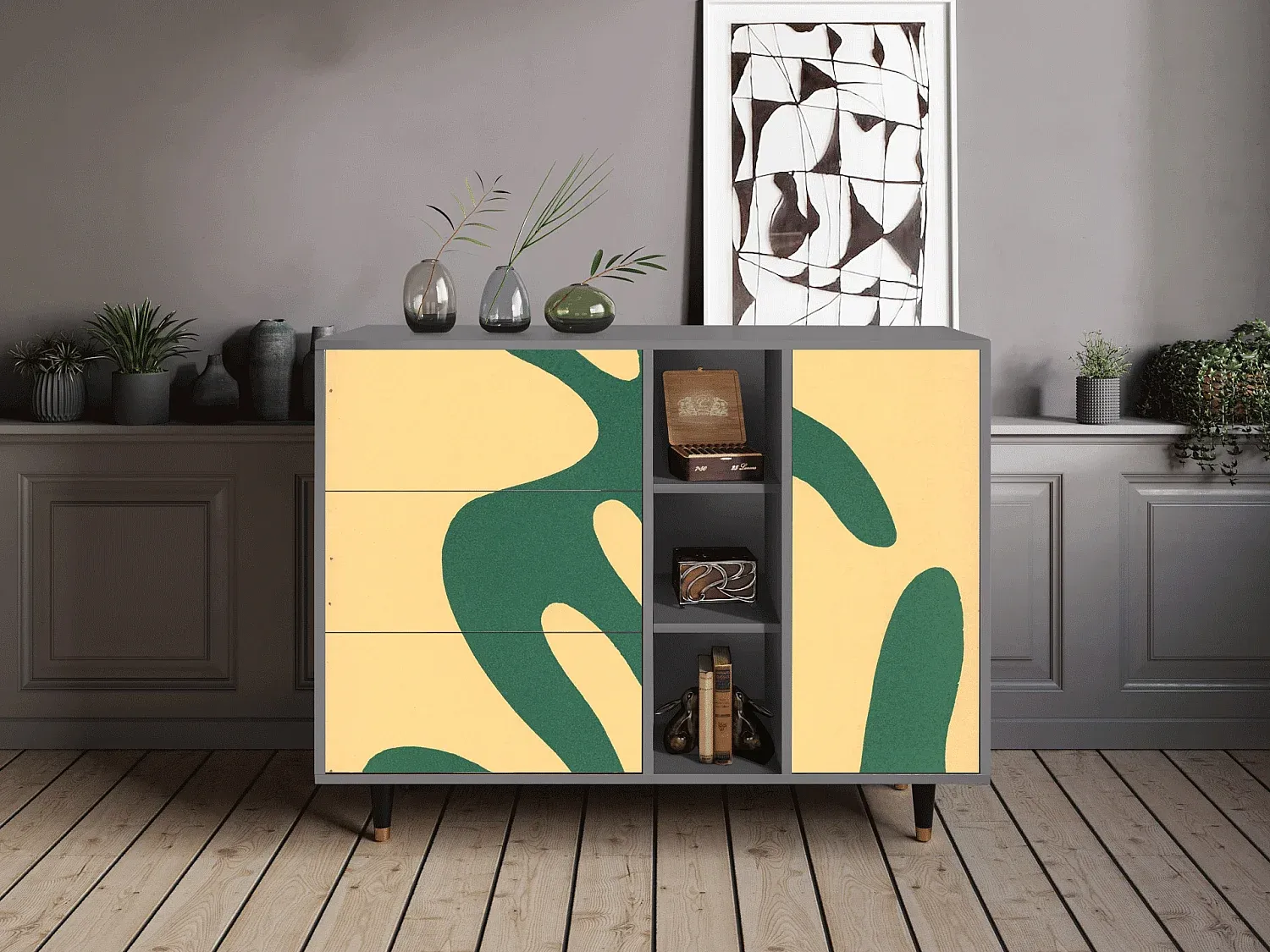 Esszimmer und Küche,Esszimmermöbel,Sideboard-COZYELUNO