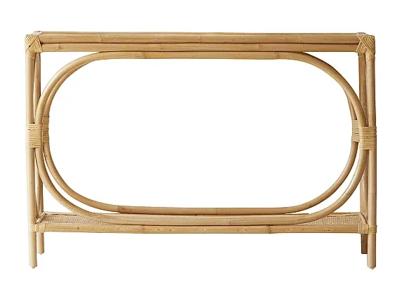 Moderner Konsolentisch aus Rattan-COZYELUNO