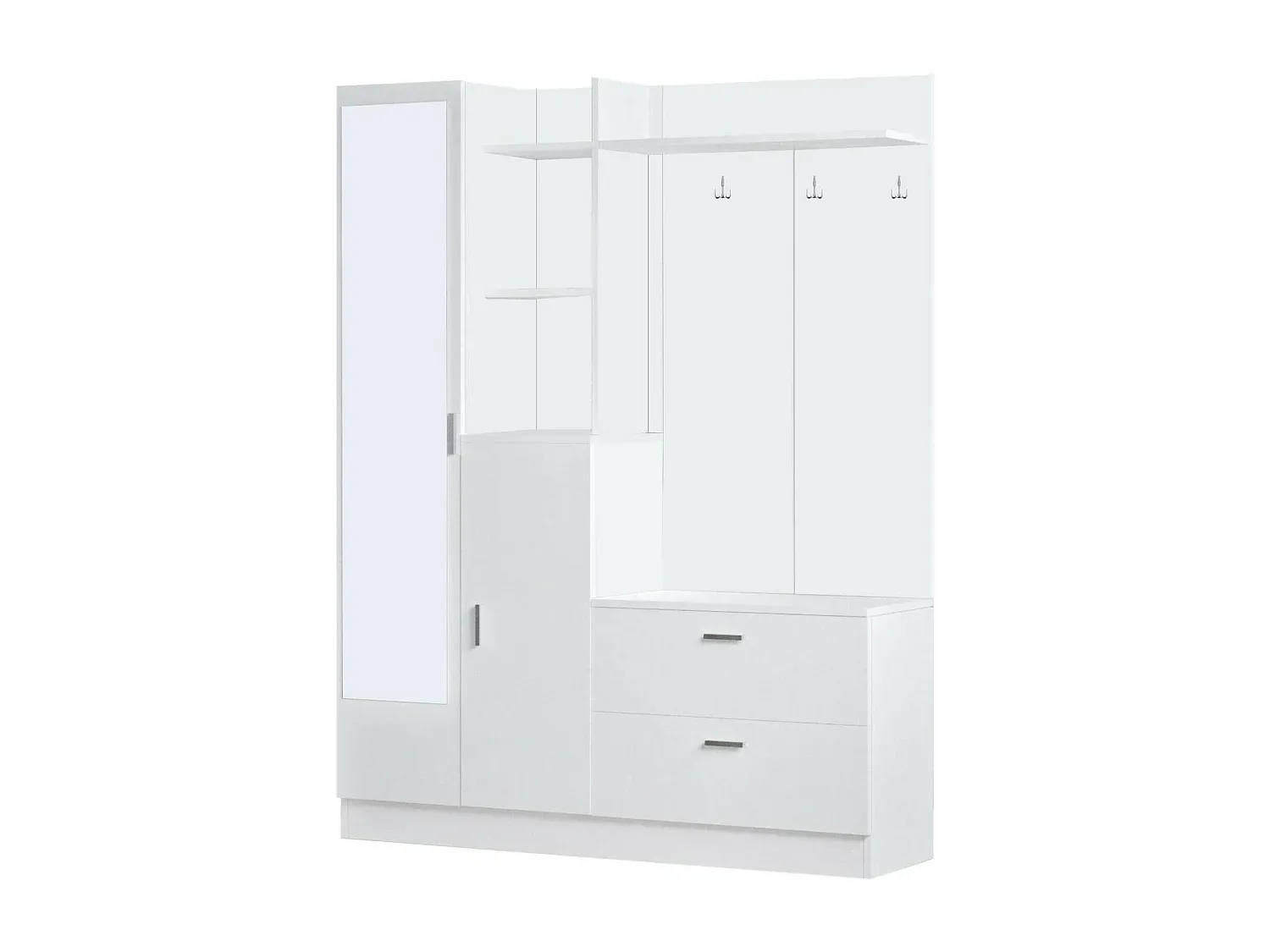 Wohnzimmer und Flur,Bereich Flurmöbel und Ordnungshelfer,Garderobe-COZYELUNO