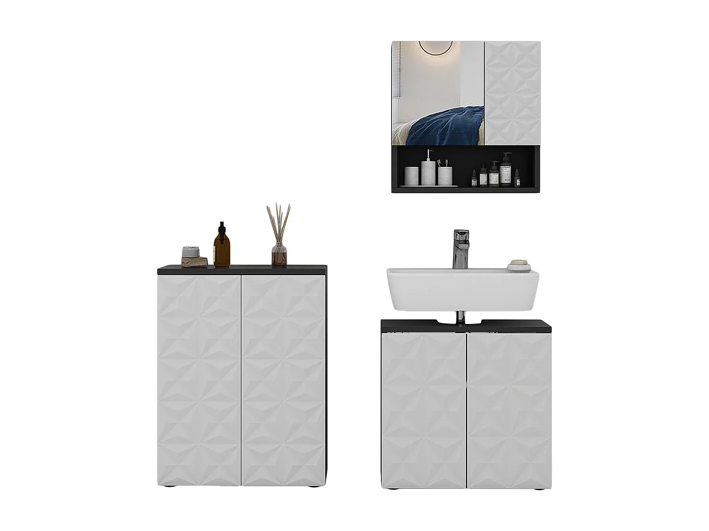 Badezimmer,Bereich Badezimmermöbel,Badezimmer-Set-Homalira