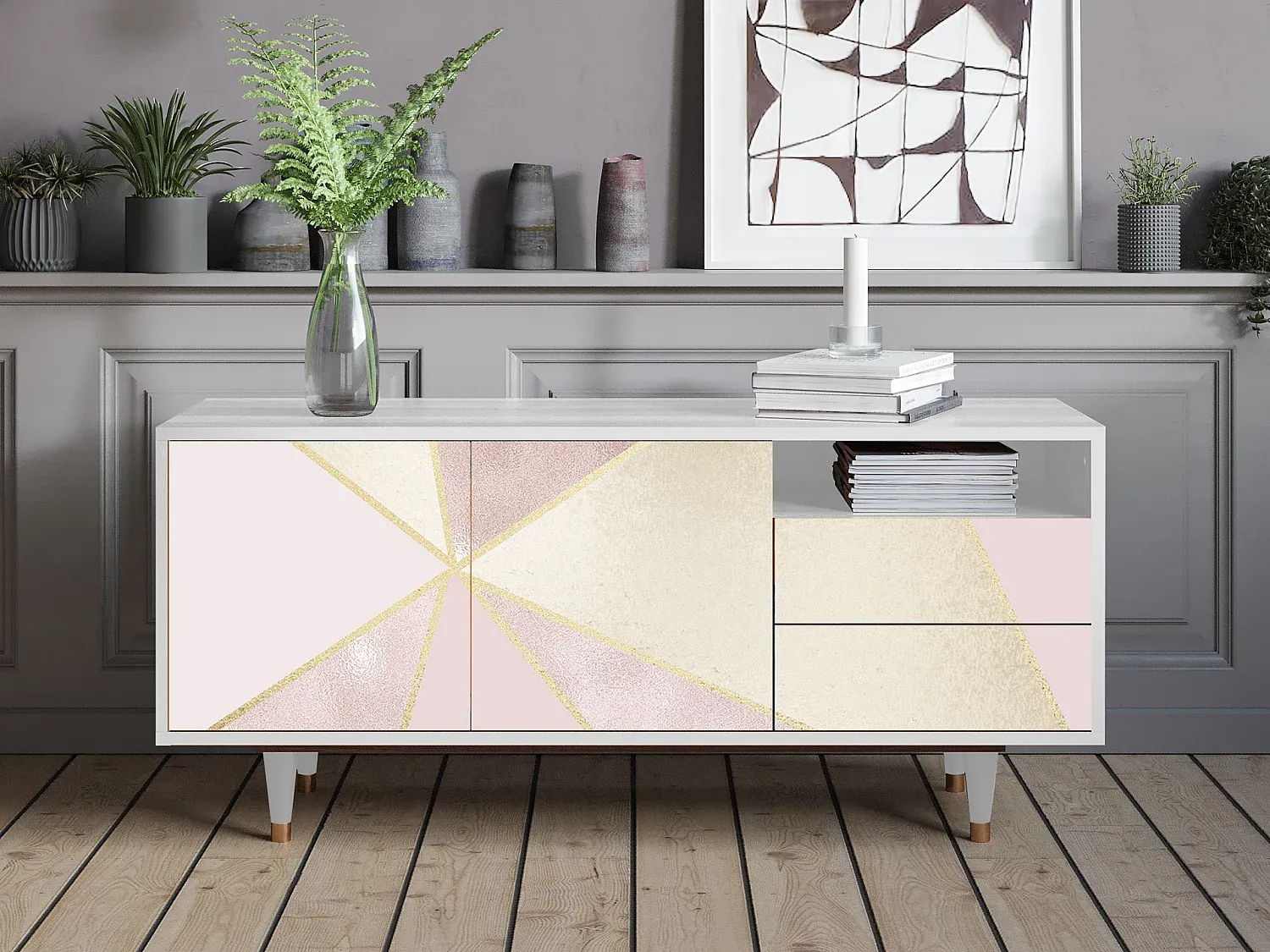 Wohnzimmer und Flur,Wohnzimmermöbel,TV-Board-Homalira