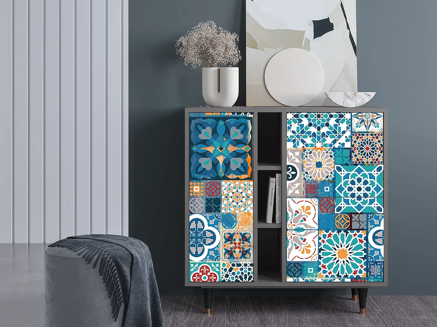 Esszimmer und Küche,Esszimmermöbel,Sideboard-Livalexo