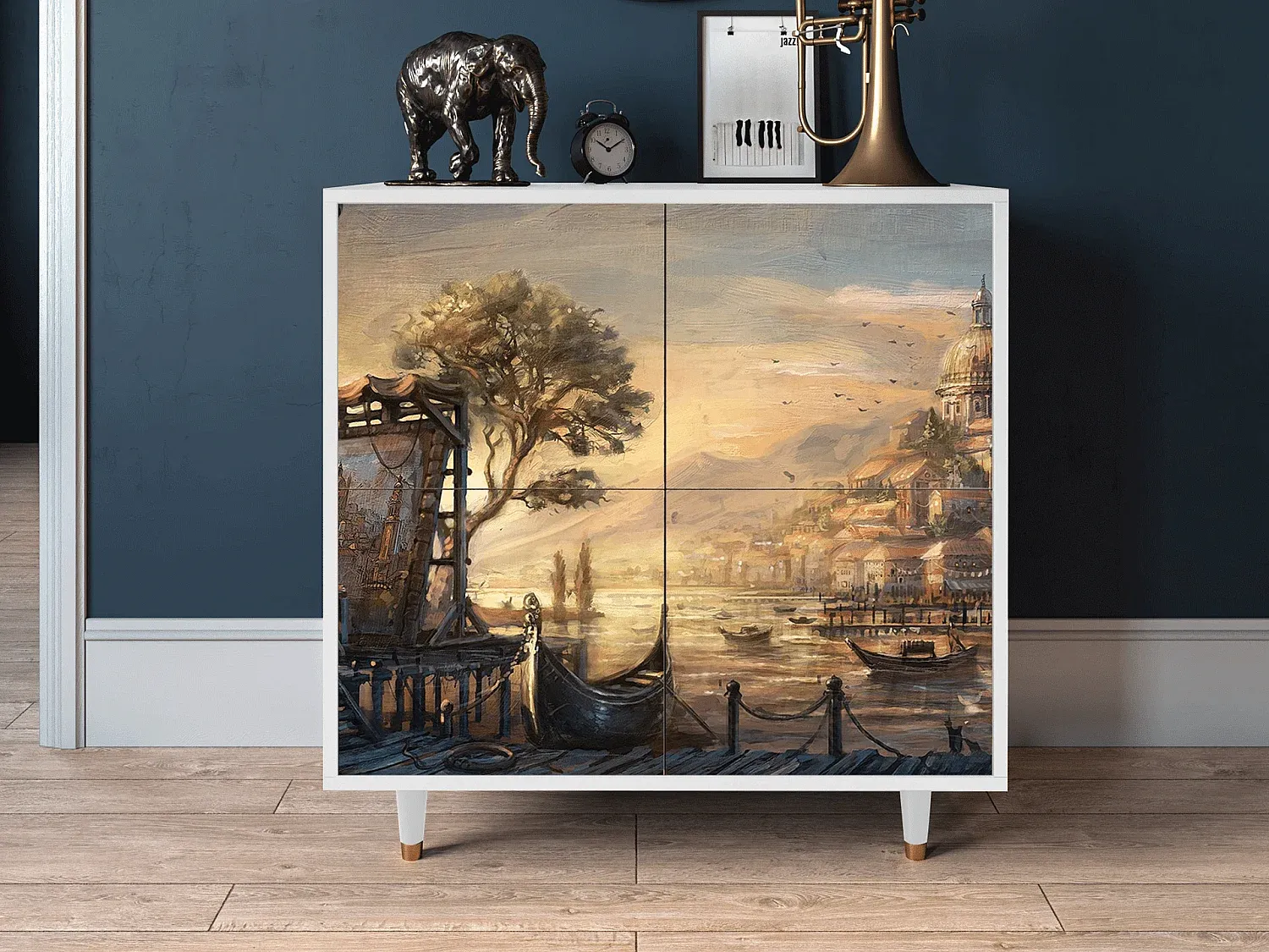 Esszimmer und Küche,Esszimmermöbel,Sideboard-Livalexo