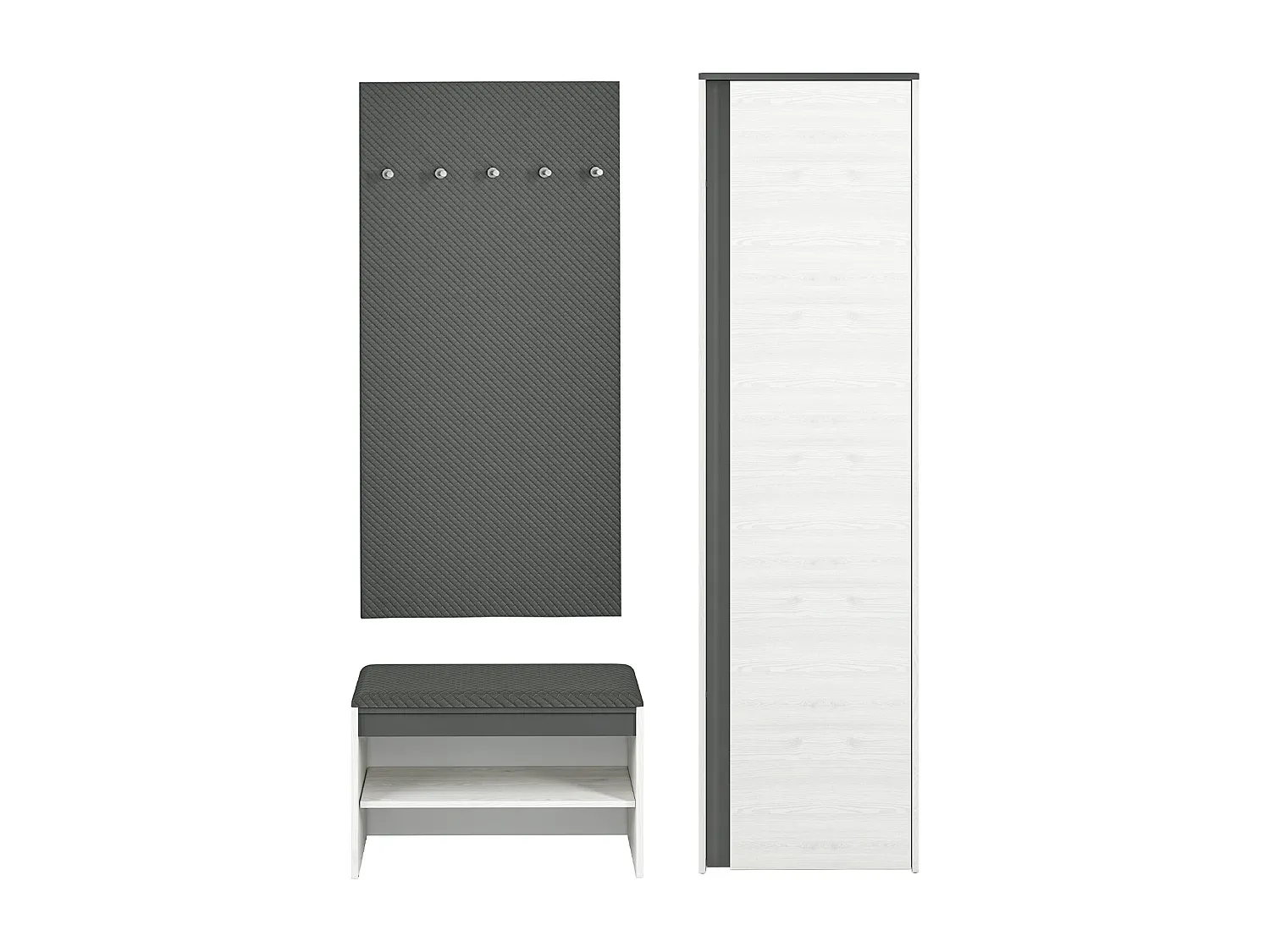 Wohnzimmer und Flur,Bereich Flurmöbel und Ordnungshelfer,Garderobe-Livalexo