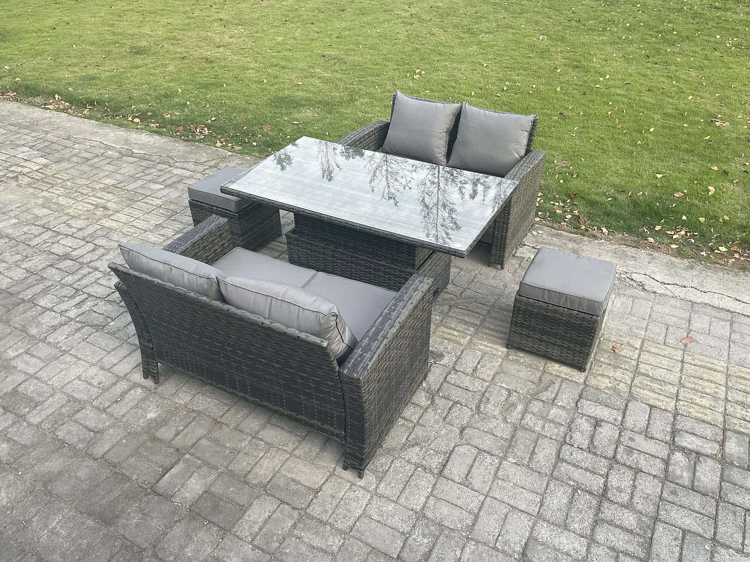 Garten,Gartenmöbel,Gartensitzgruppe im Set-Livalexo