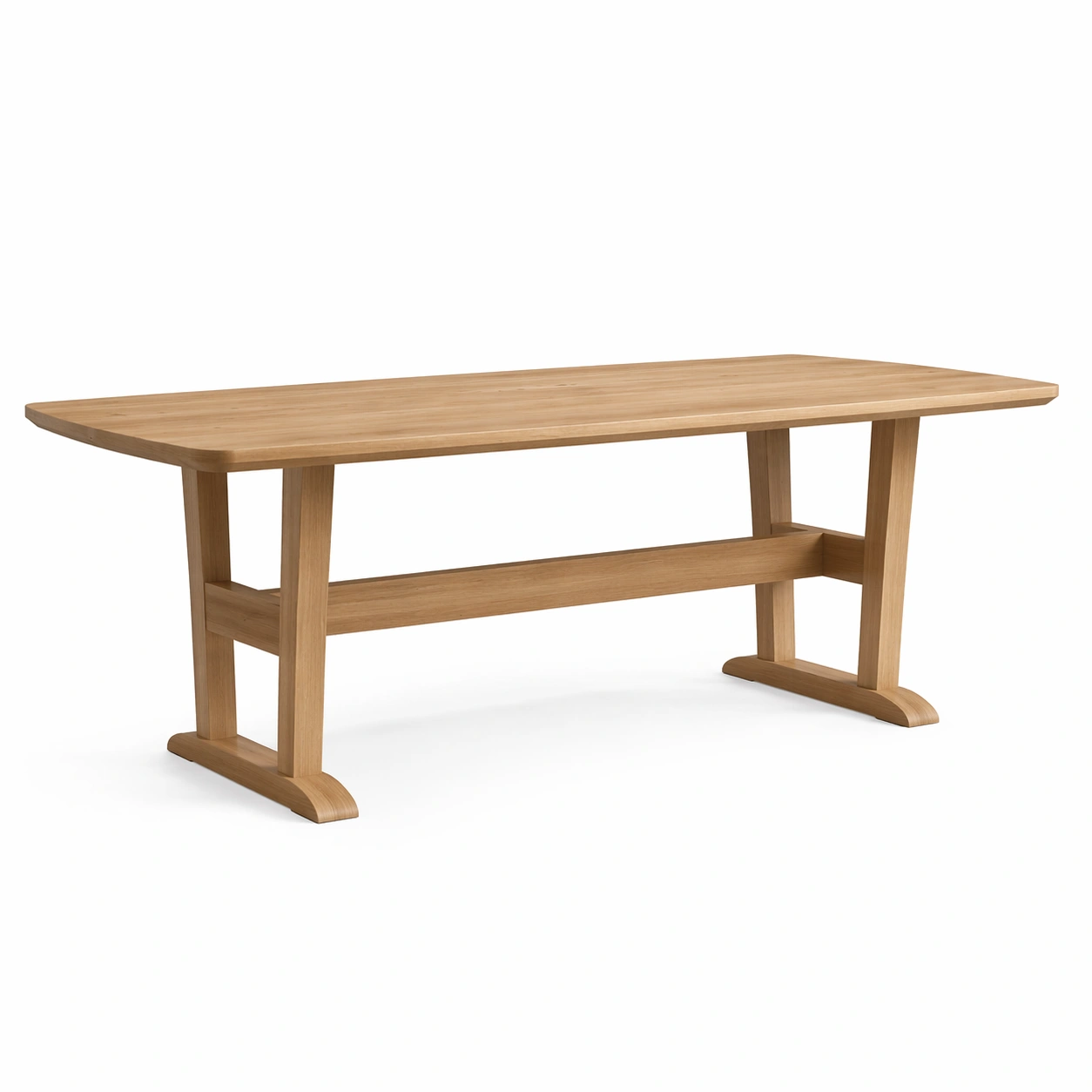 Esstisch Eiche Naturholz 200x90x75cm-COZYANOVAE