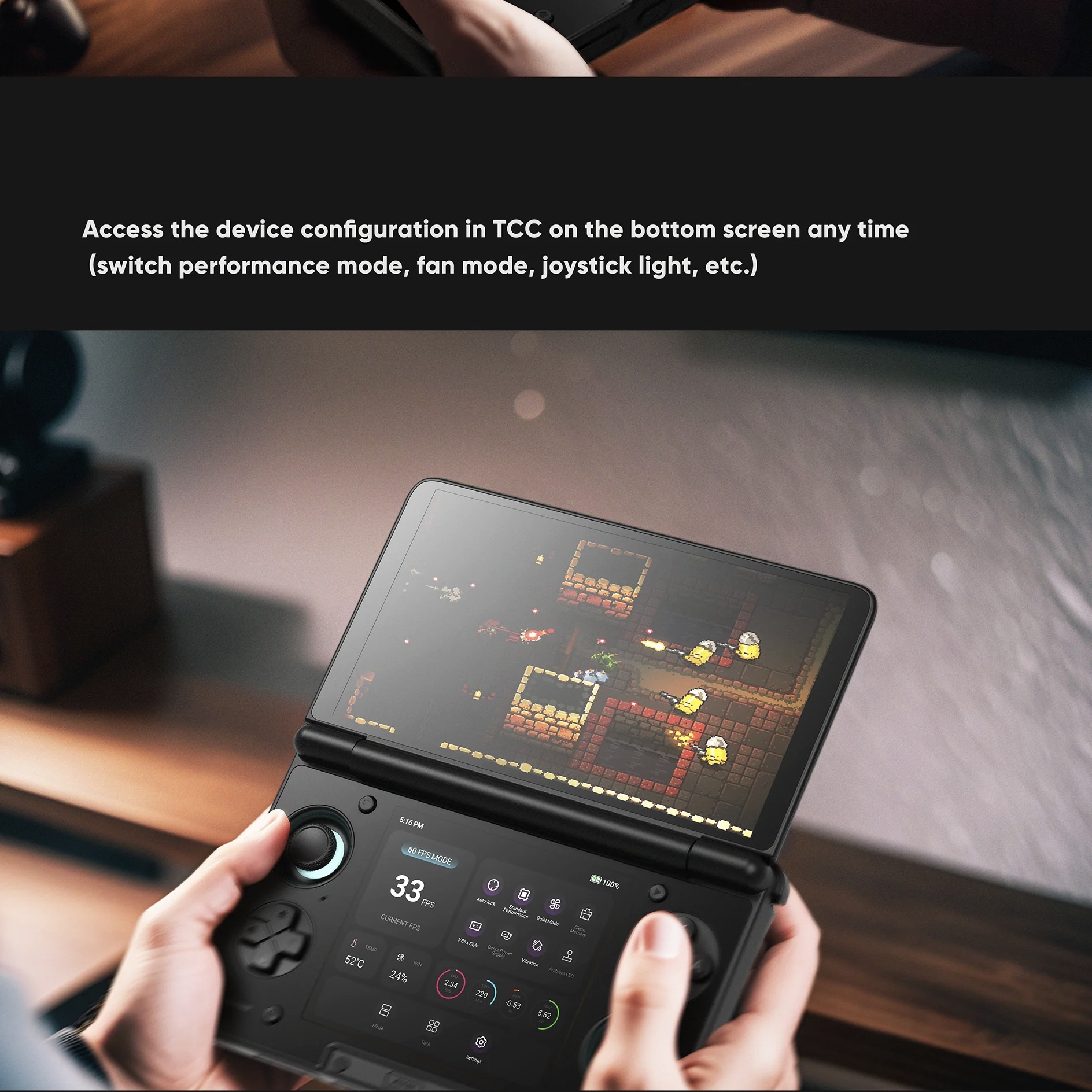 Dual-Screen Android Gaming Handheld