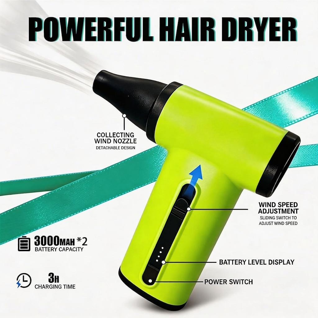 5-in-1 Professional Barber Kit Cordless Hair Clipper and Trimmer Set