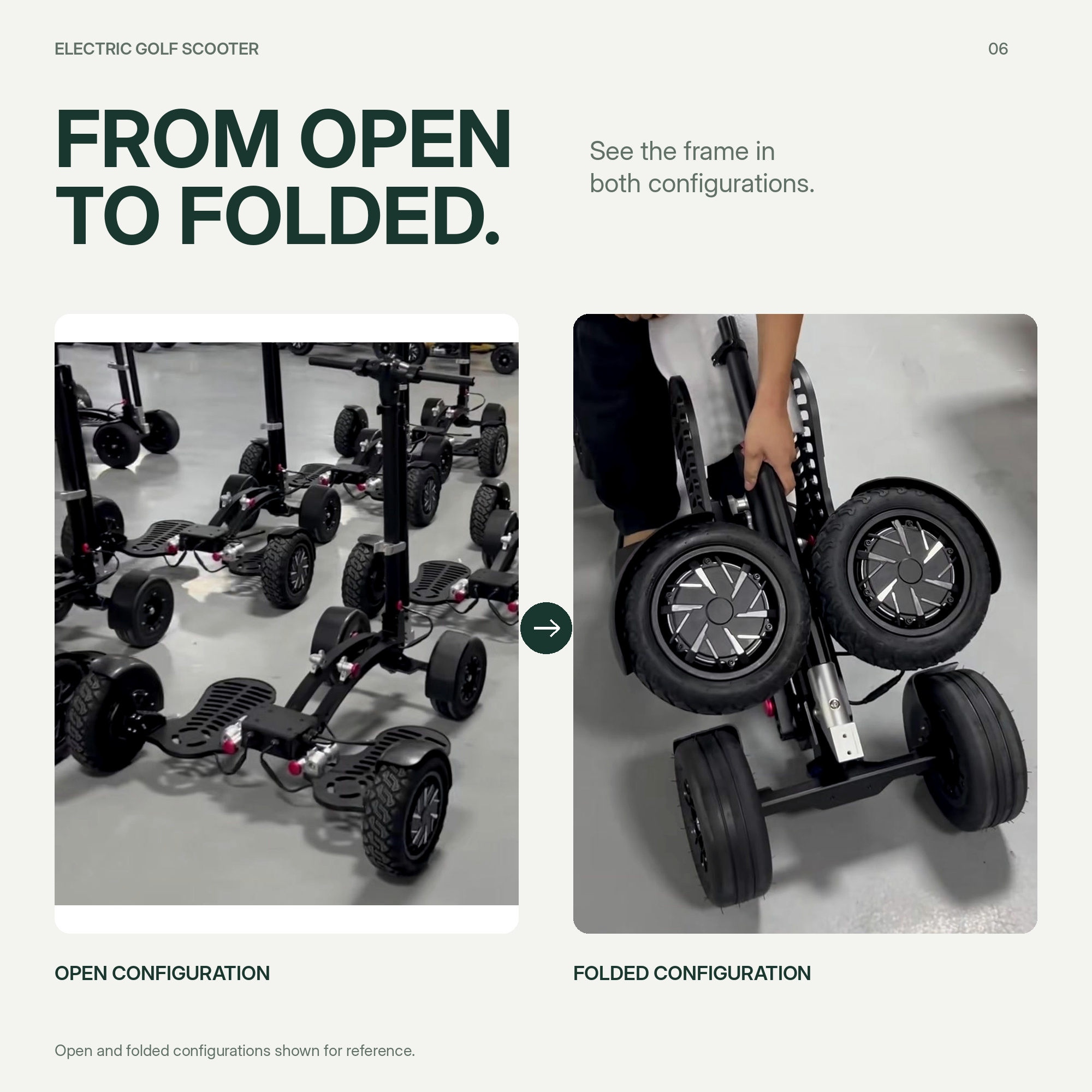 Foldable Golf Trolley Scooter