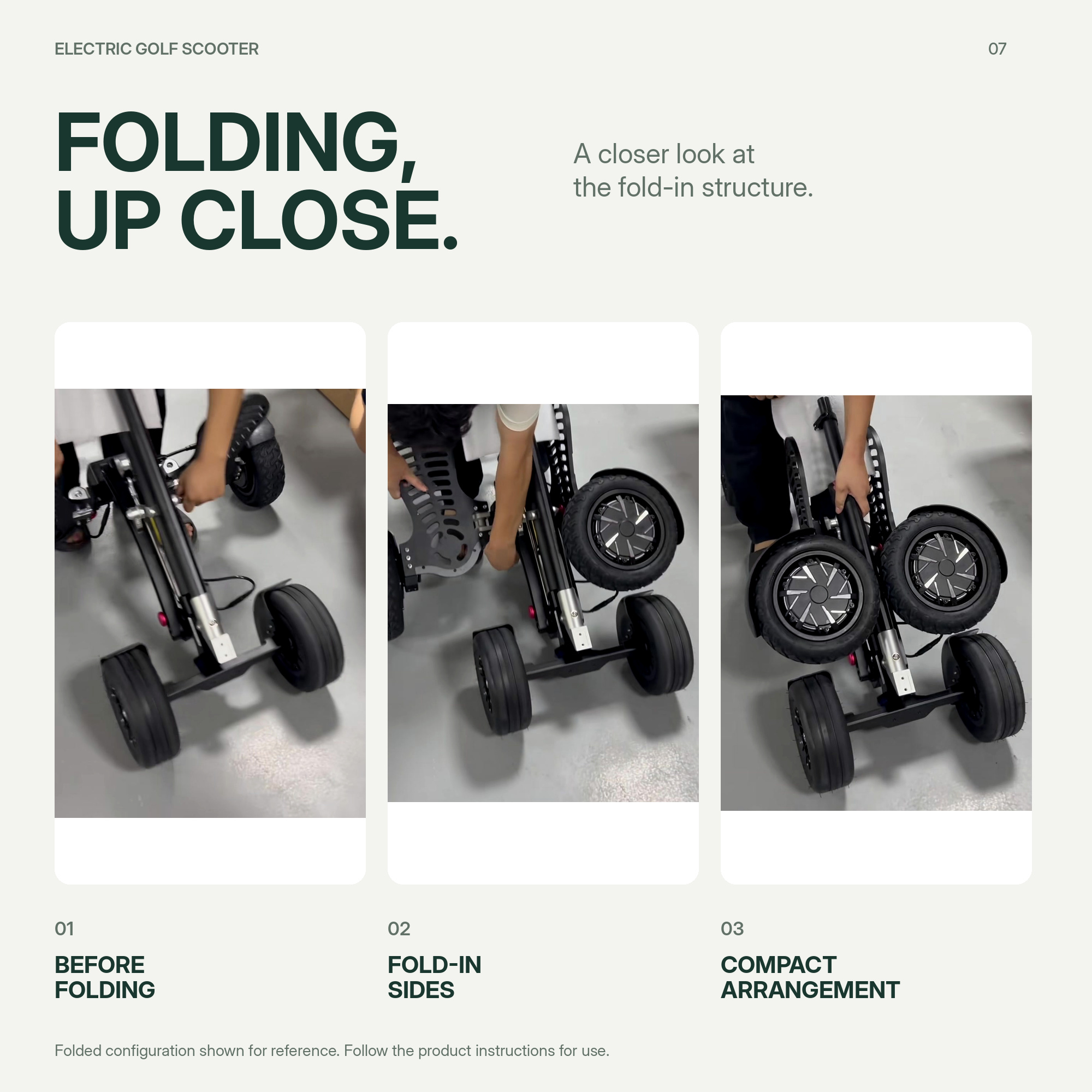 Foldable Golf Trolley Scooter