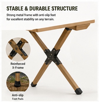 Campora™ 8-Seater Foldable Outdoor Table & Chair Set