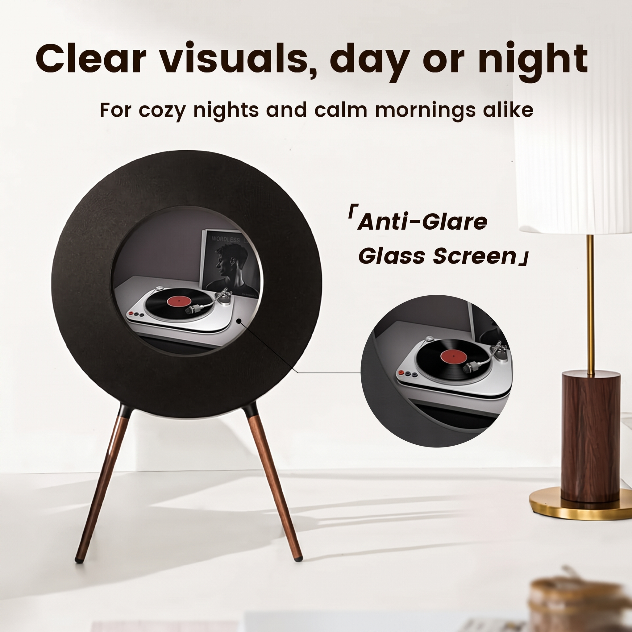 🎉August Special Offers🎉——Vinyl Bluetooth Speaker, 21.5" Dynamic Lyric Display & 2.1 Hi-Fi Audio
