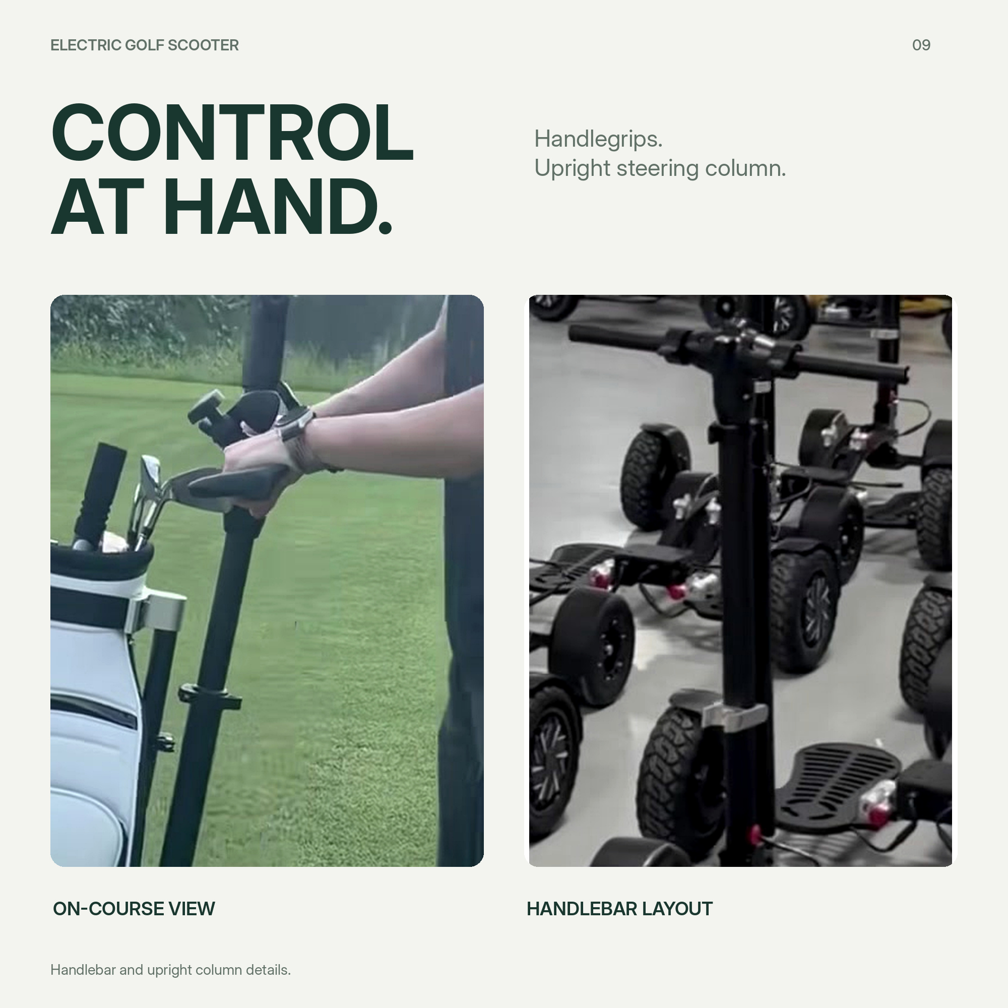 Foldable Golf Trolley Scooter