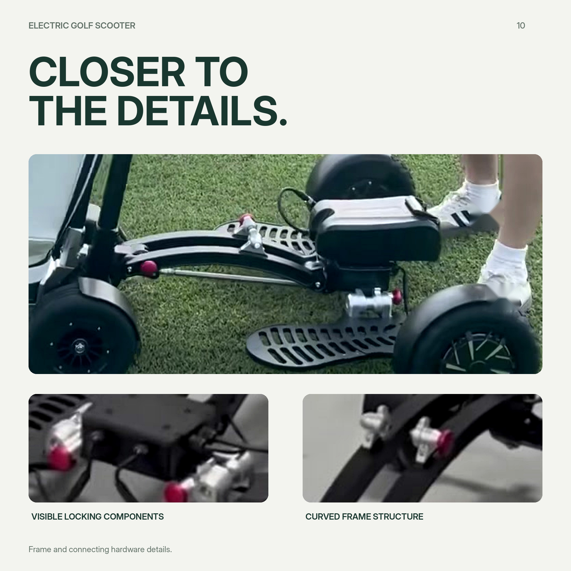 Foldable Golf Trolley Scooter
