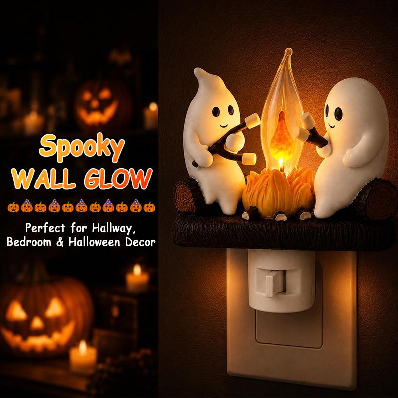 Ghost Campfire Night Light,2026 Ghost Campfire Flickering Nightlight, 3D LED Small Faux Campfire Night Light, Funny Halloween Nightlight Indoor Decorations, Spooky Halloween Decor, Halloween Party Decorations, Halloween Gift Ghost Campfire Night Light,2026 Ghost Campfire Flickering Nightlight, 3D LED Small Faux Campfire Night Light, Funny Halloween Nightlight Indoor Decorations, Spooky Halloween Decor, Halloween Party Decorations, Halloween Gift