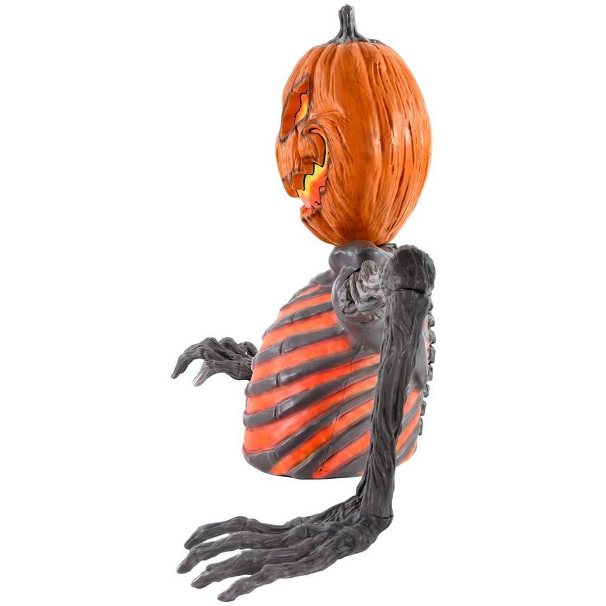 Embers the Pumpkin Skeleton Black Light Reactive Ground Breaker