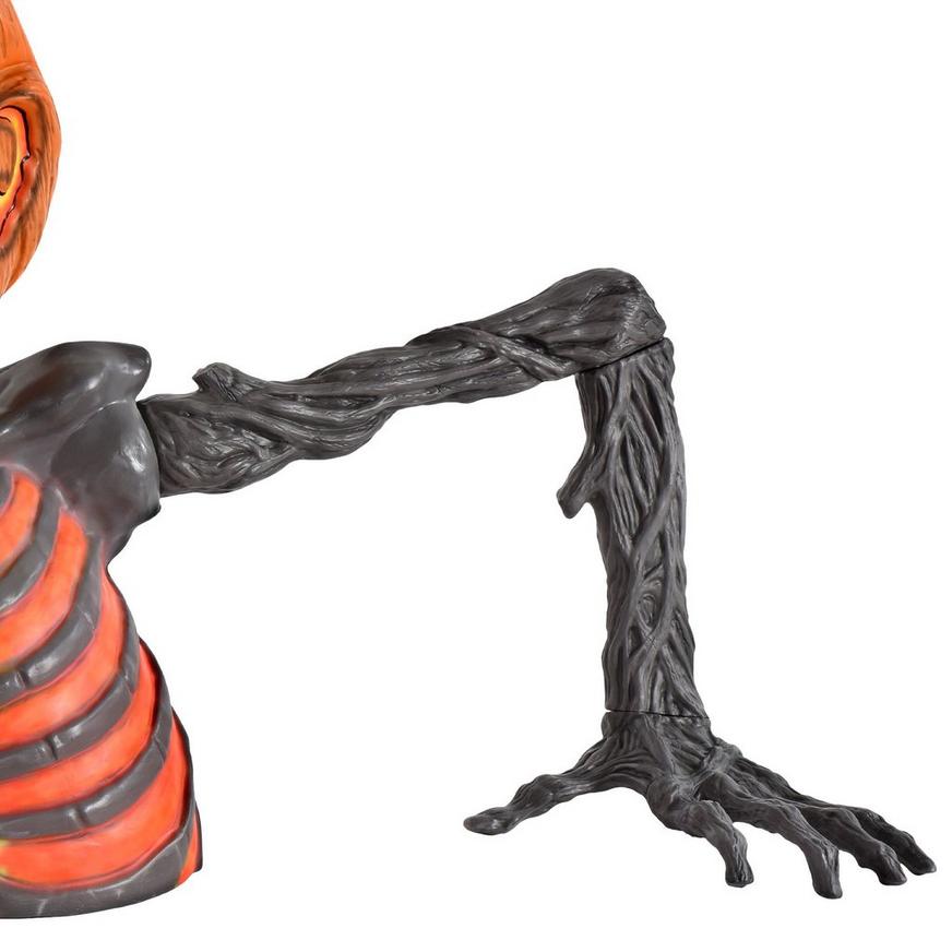 Embers the Pumpkin Skeleton Black Light Reactive Ground Breaker