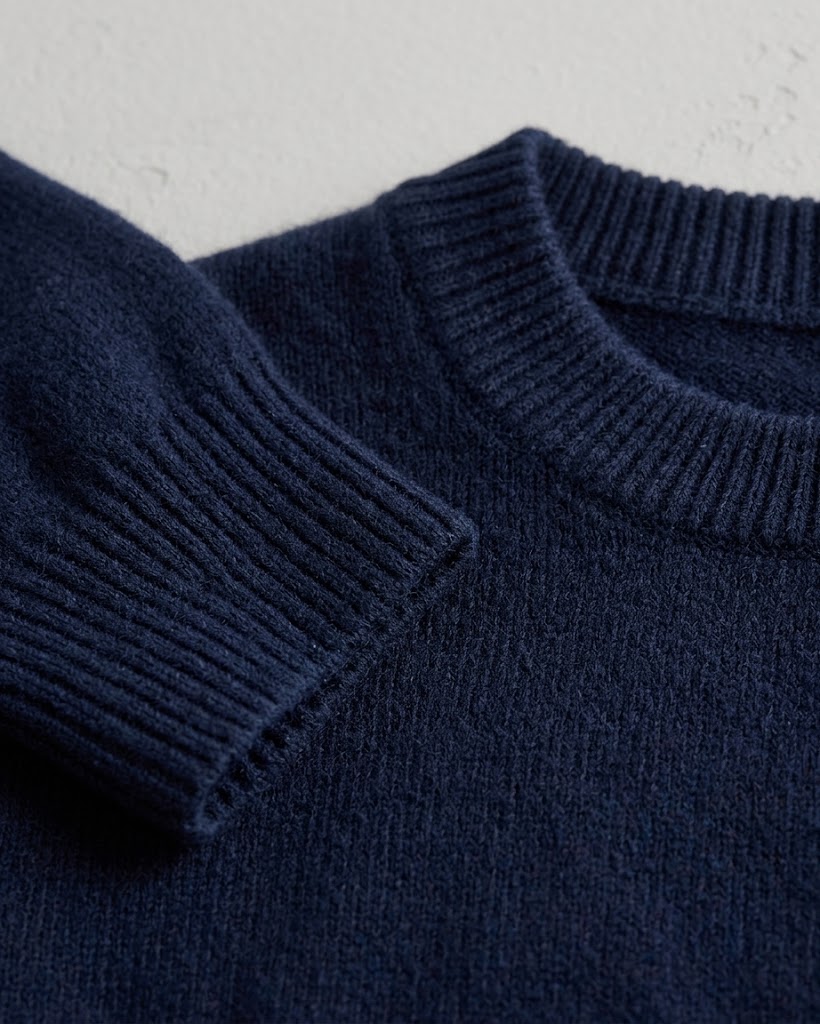 Ribbed Cuff and Seam Craftsmanship Detail