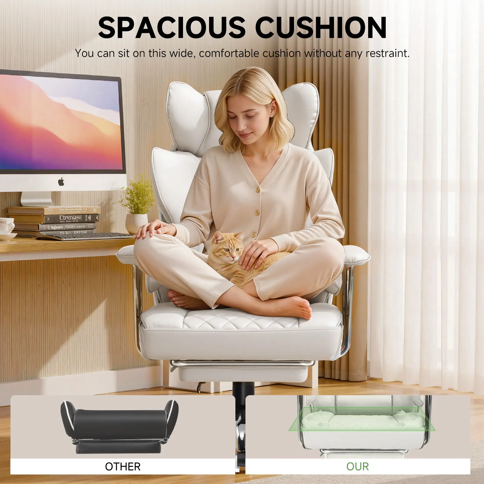 🎁 Exclusive Gift: Admqx Ergonomic Desk Chair