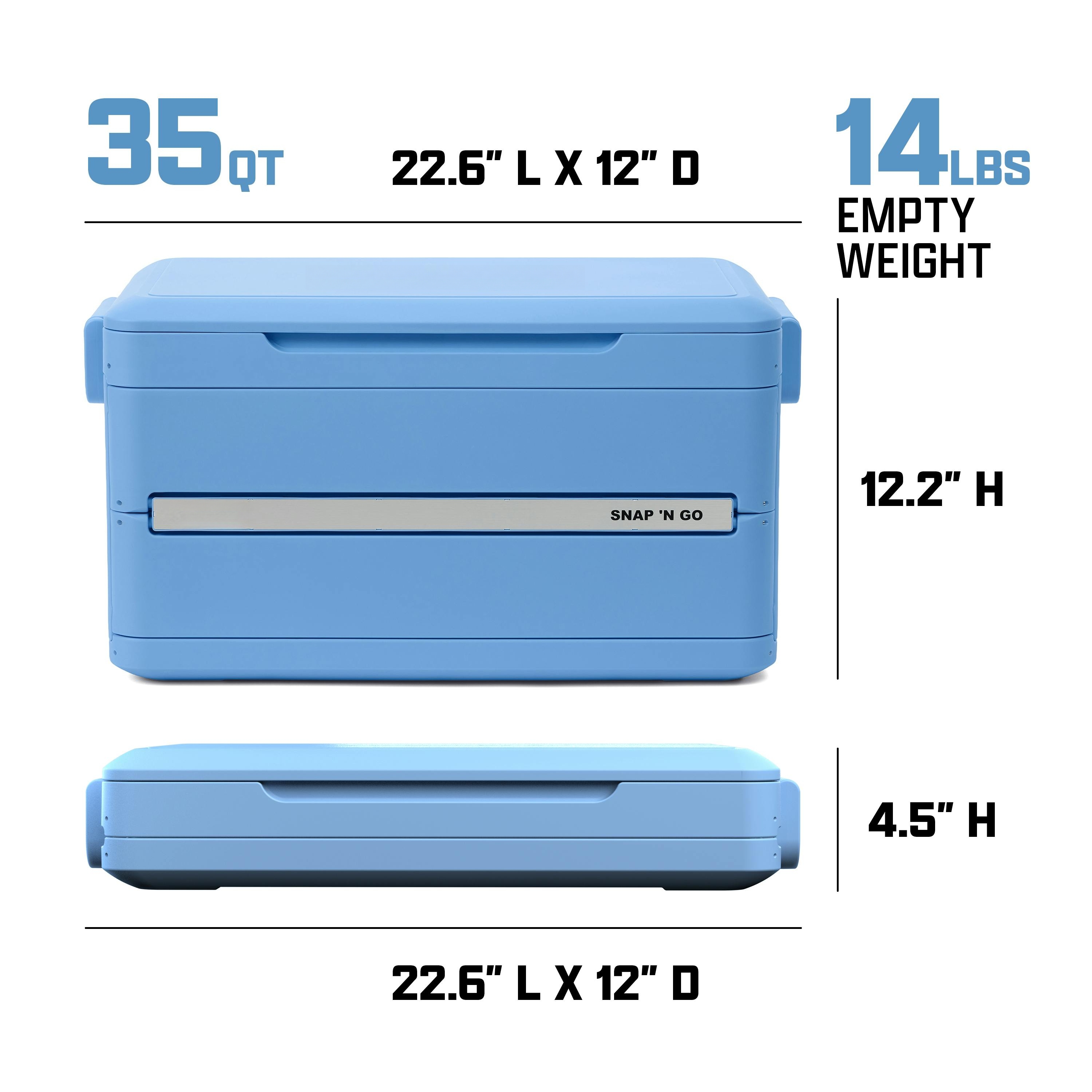 Snap 'N Go Collapsible Hard Cooler