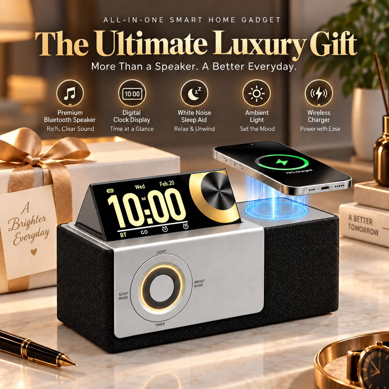 LumaSync™ 7-in-1 Smart Speaker