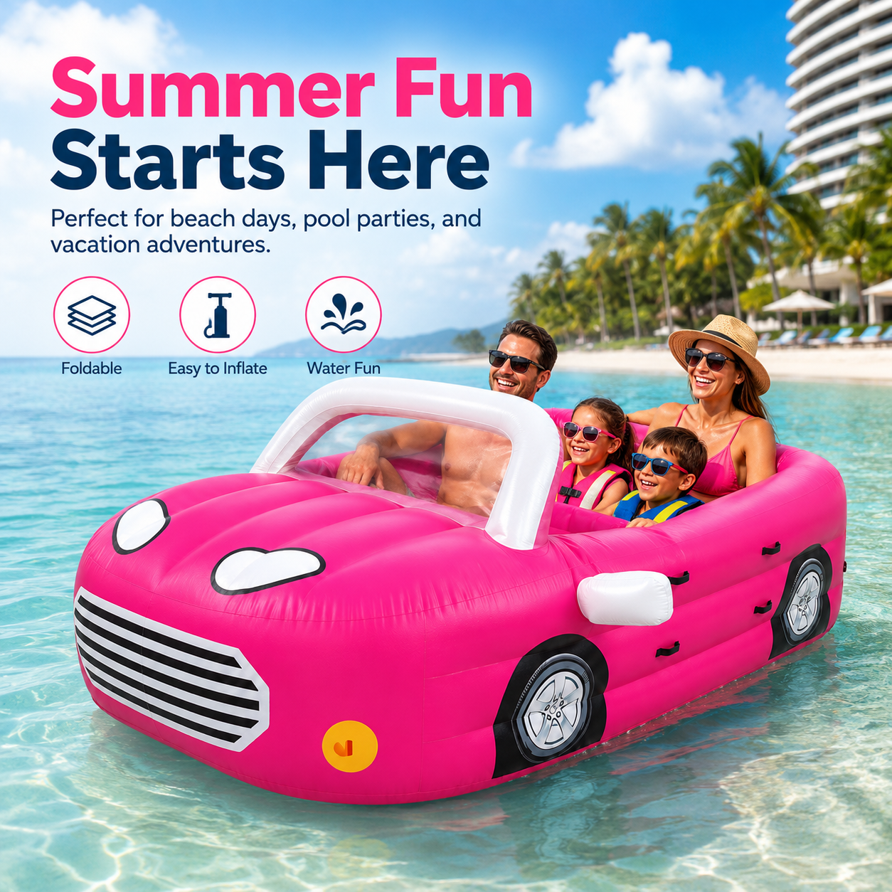 FLOATING RIDE-ON CAR