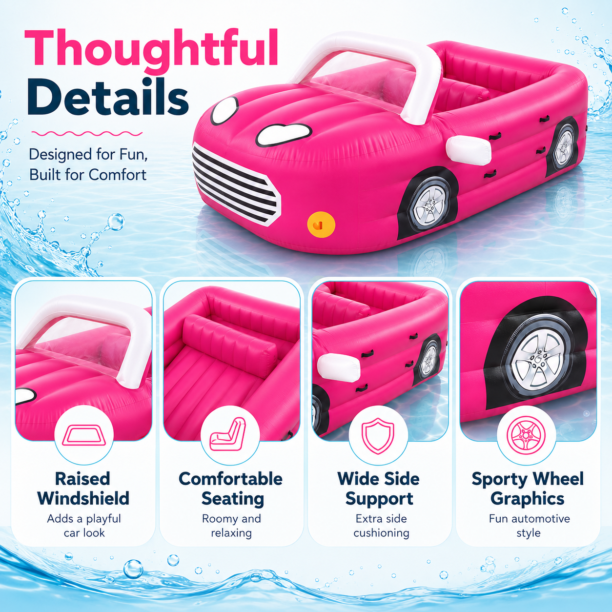 FLOATING RIDE-ON CAR