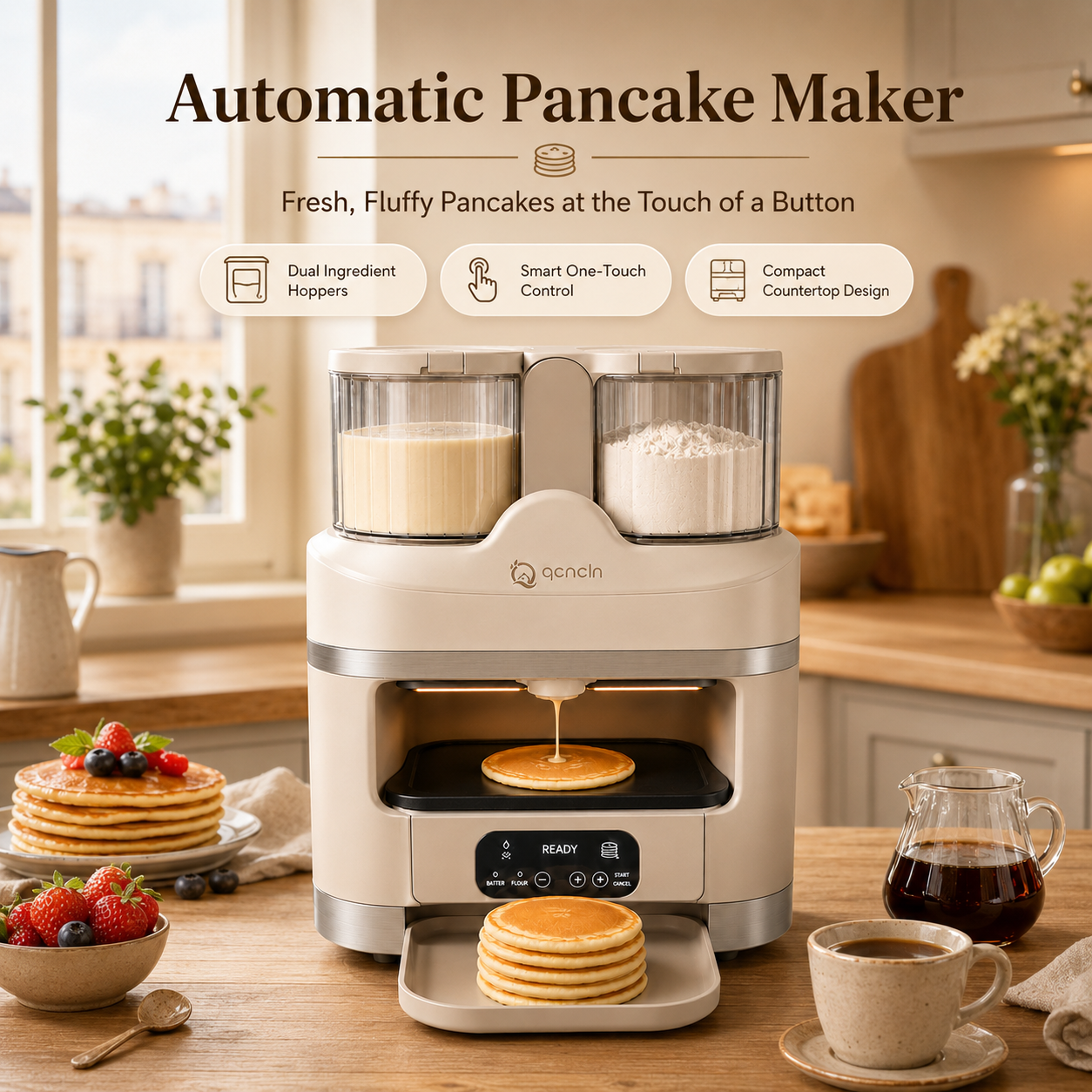🎉Anniversary Sale - Automatic Smart Pancake Griddle Machine