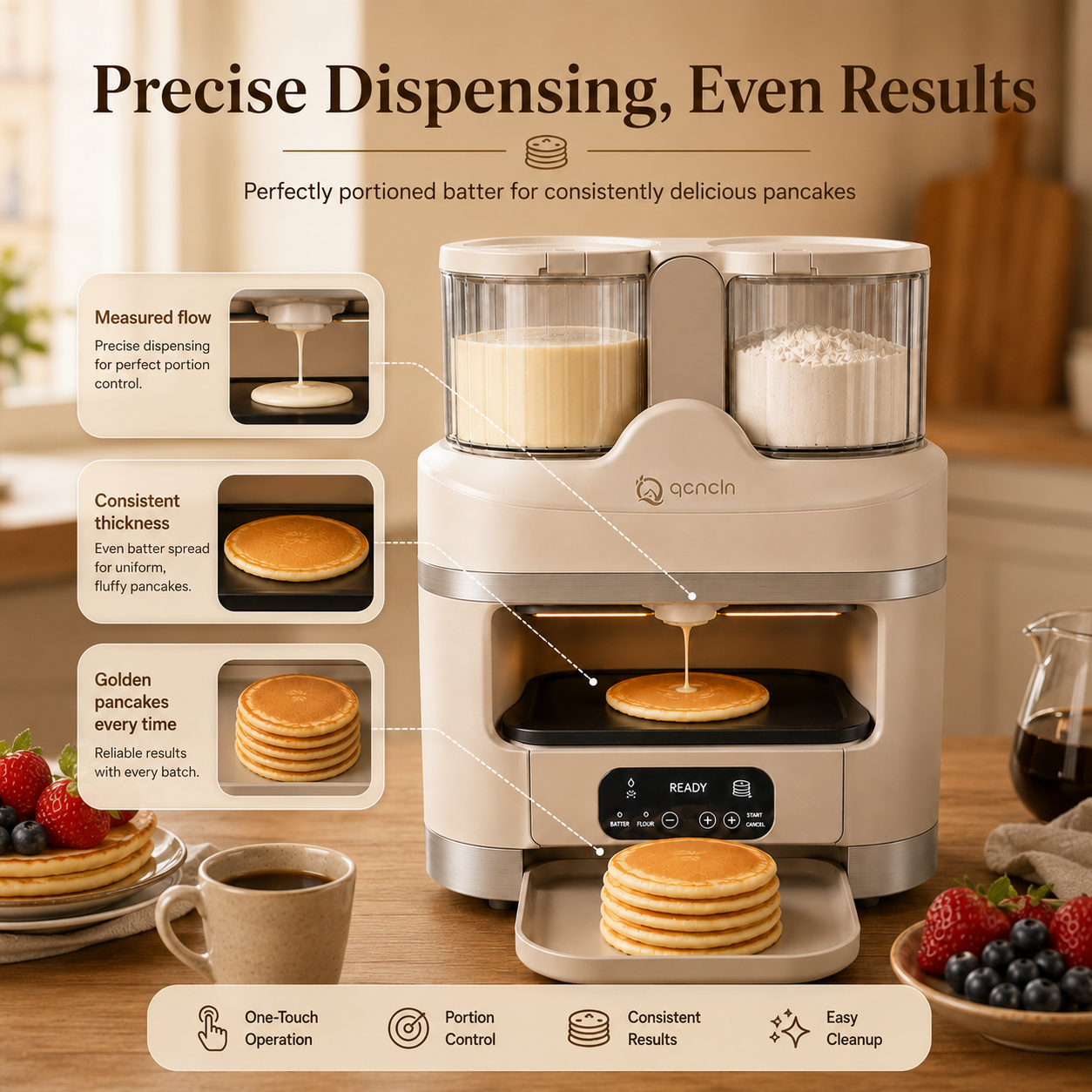 🎉Anniversary Sale - Automatic Smart Pancake Griddle Machine