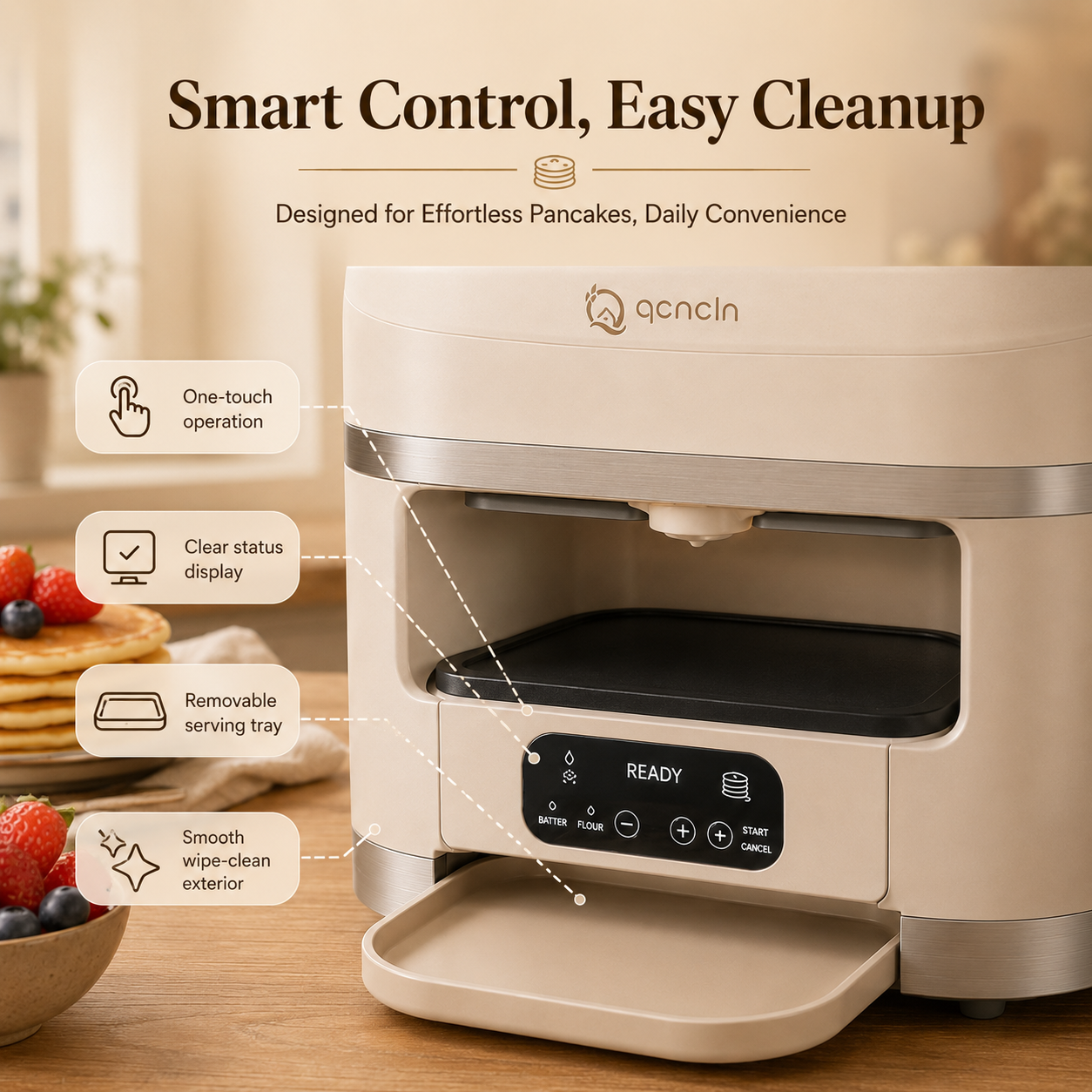 🎉Anniversary Sale - Automatic Smart Pancake Griddle Machine
