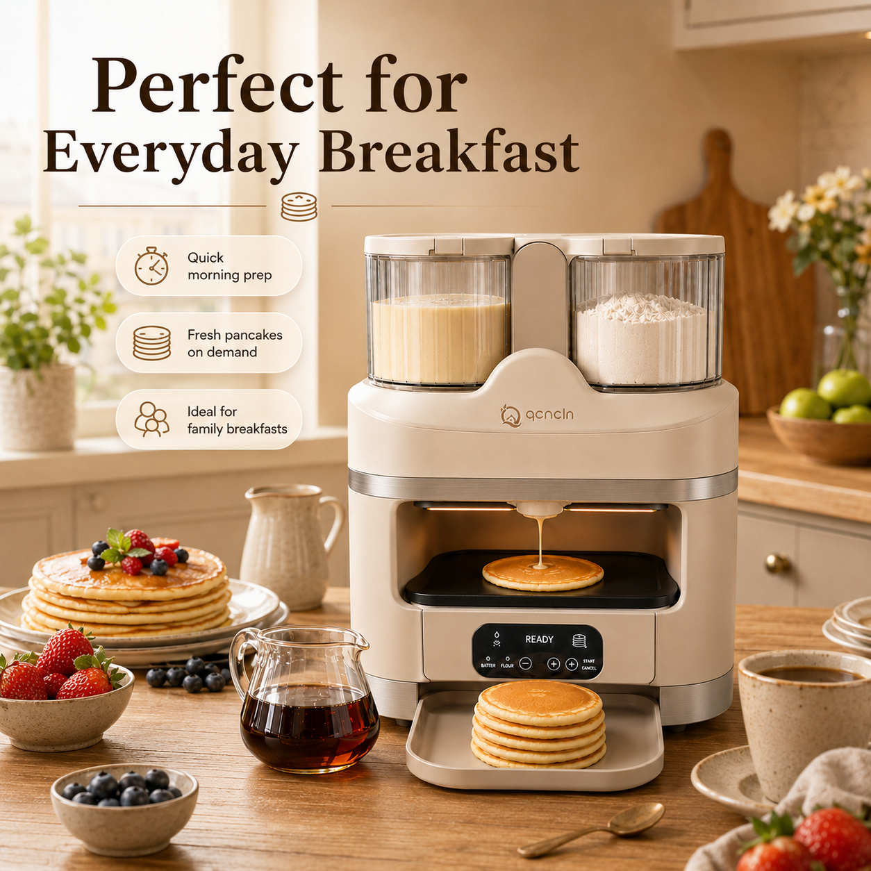 🎉Anniversary Sale - Automatic Smart Pancake Griddle Machine