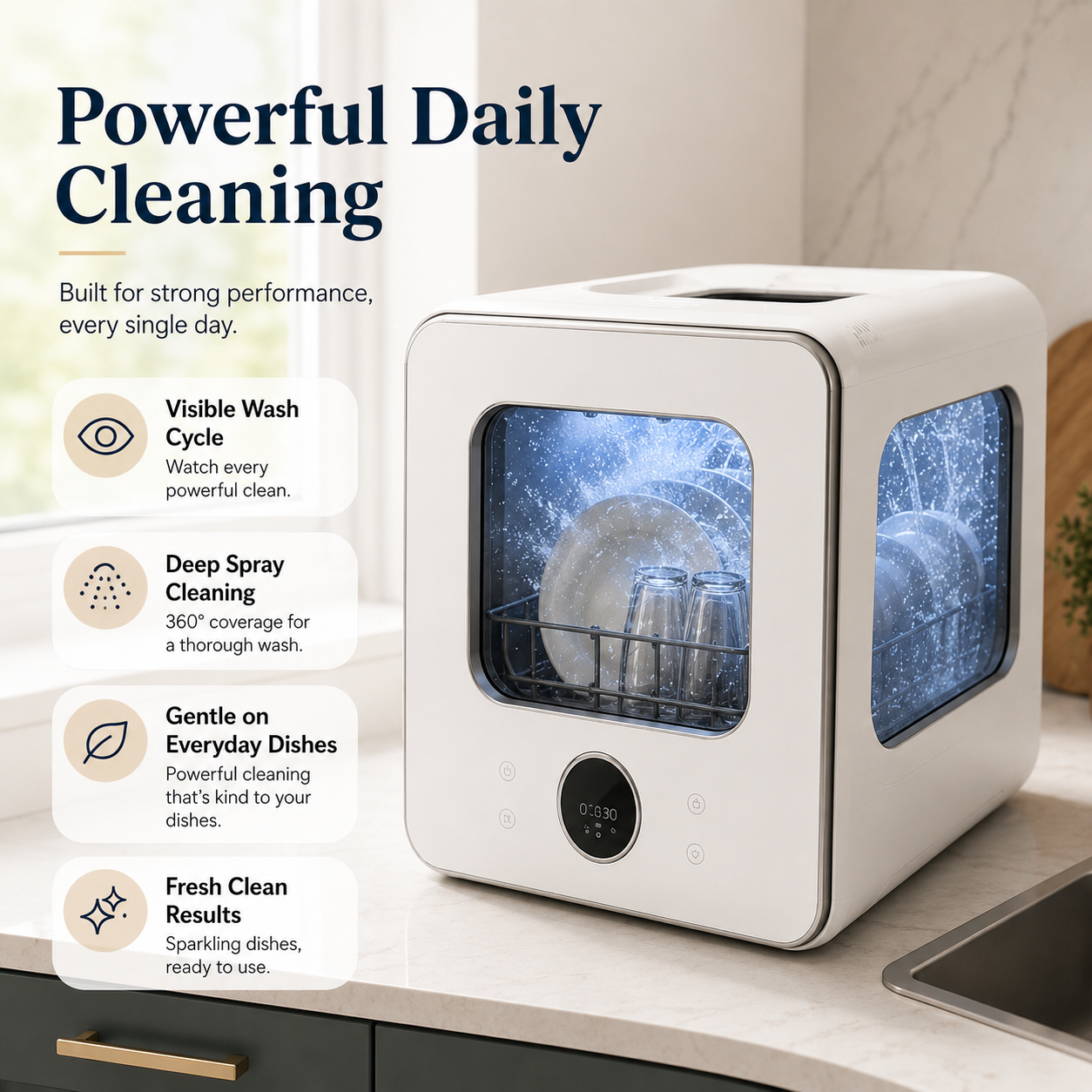Dishwasher Countertop Compact Countertop