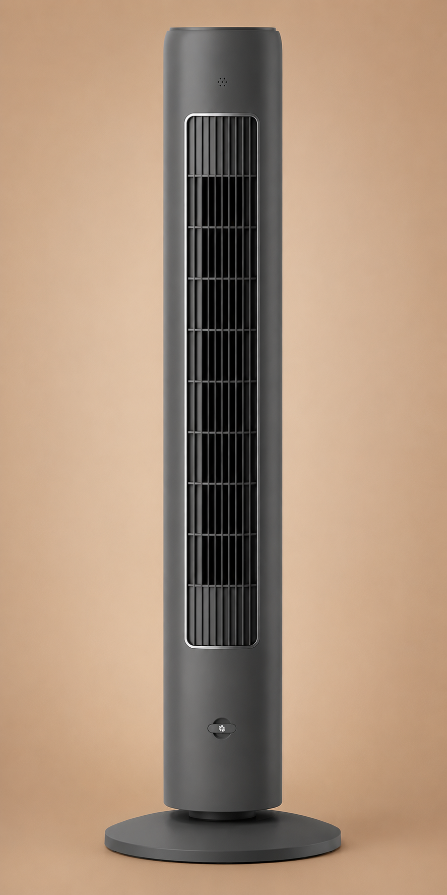 5000 Series Oscillating Tower Fan, 105 cm, Remote Control, Timer, 3 Speeds, 3 Modes, 40W, Powerful Quiet Airflow, Usable as Aroma Diffuser, Grey (CX5535/11)