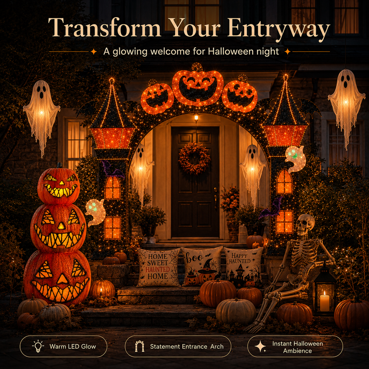 CelebrationHalloween15-Piece Decor Set 