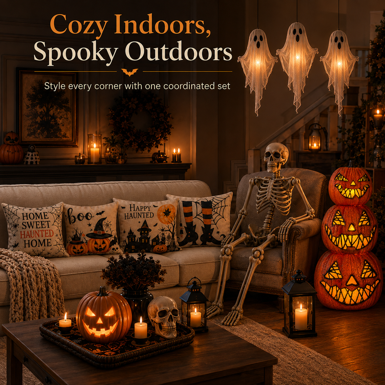 CelebrationHalloween15-Piece Decor Set 