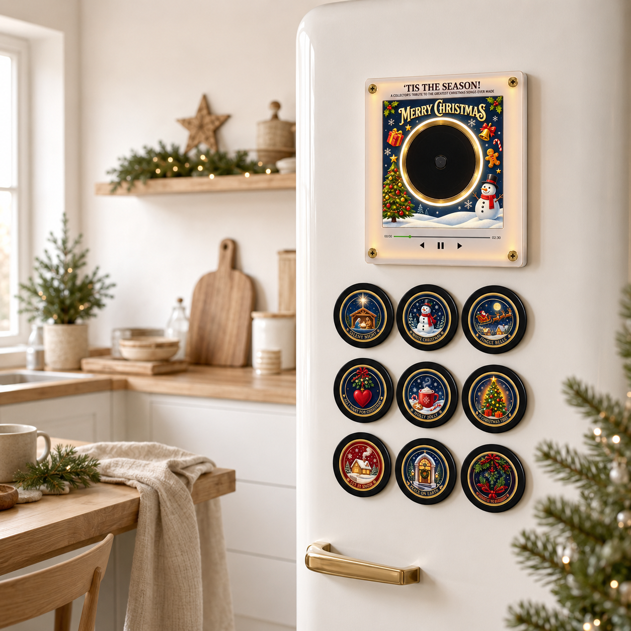 Smart Magnetic Fridge Music Player
