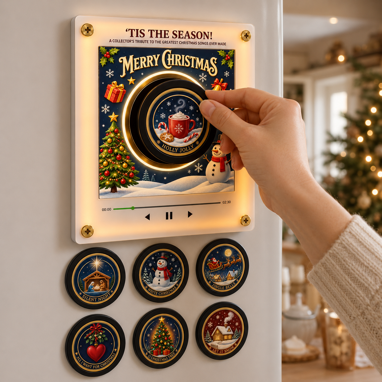 Smart Magnetic Fridge Music Player