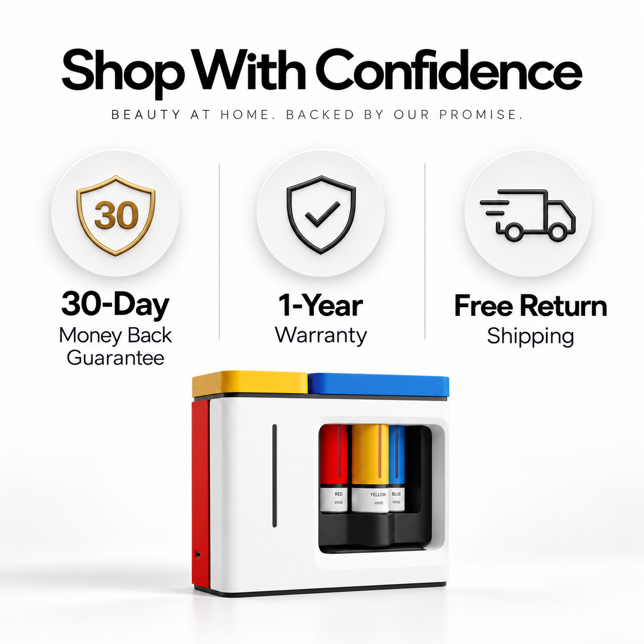 ColorBox Device + cartridges included