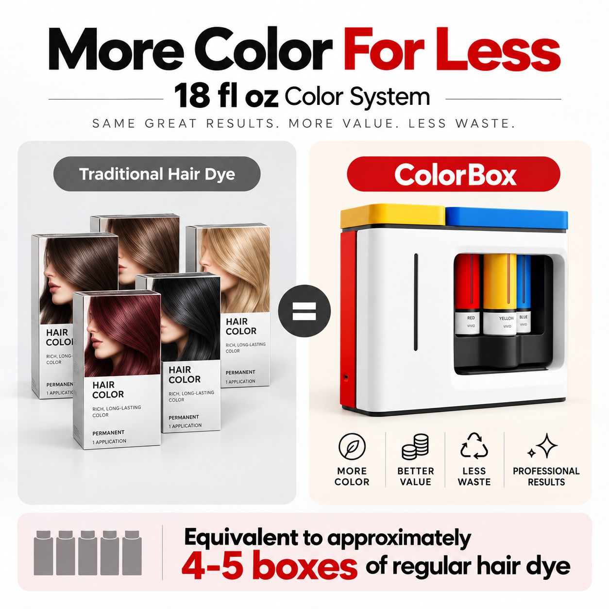 ColorBox Device + cartridges included