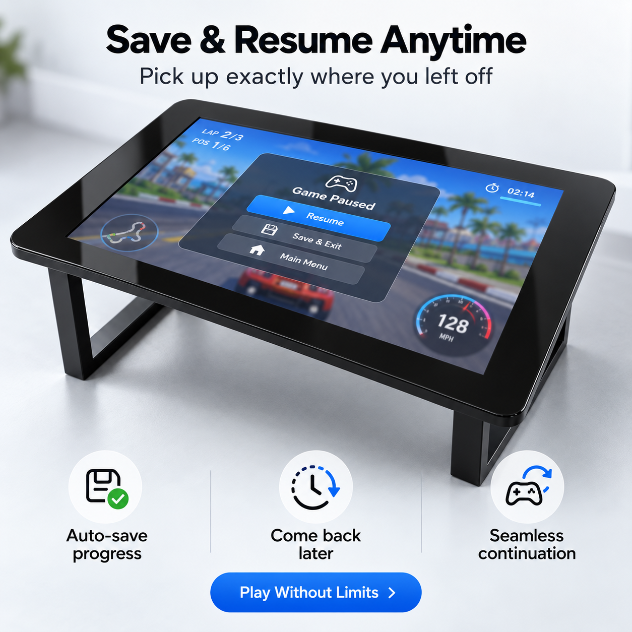 ✨Digital Game Board with 50 Games