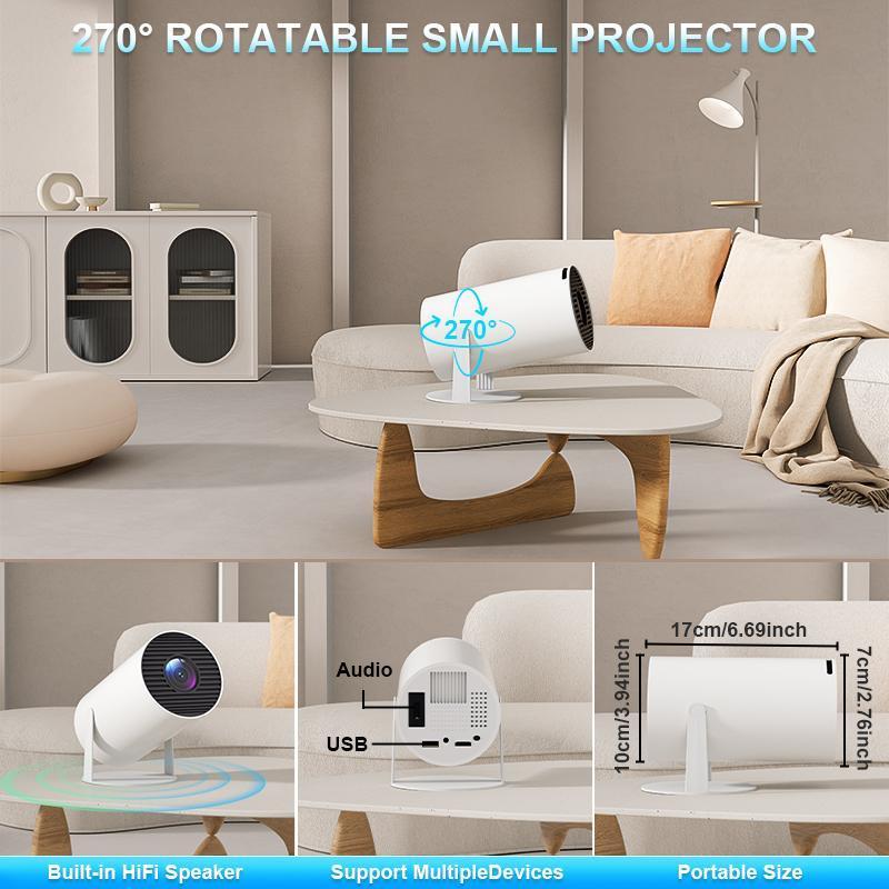Qcnlcn 300Pro Projector Mini Portable